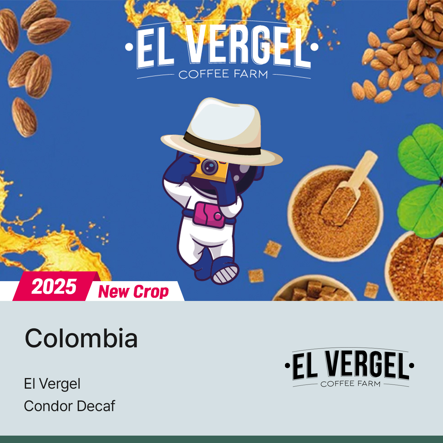 [콜롬비아]EL VERGEL 엘 베르헬  콘도르 디카프
